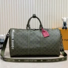 Louis Vuitton Military Green Kepall45 Travel Bag