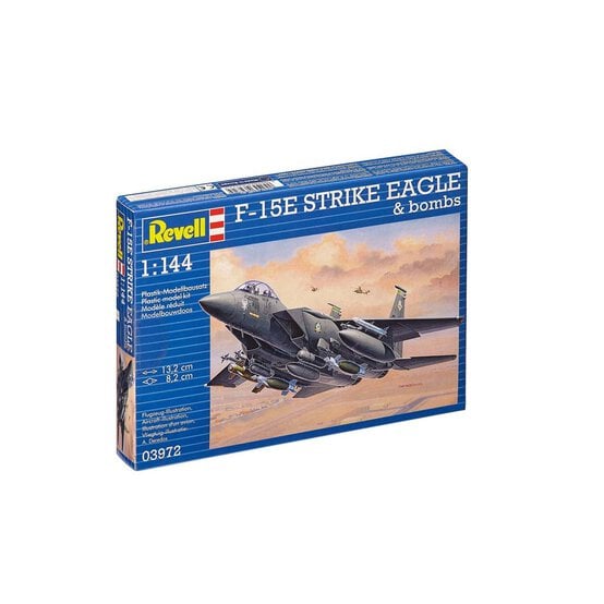 Revell F-15E Strike Eagle and Bombs Model Kit 1:144