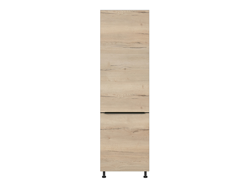 Szafka kuchenna dolna Sole L6 60 cm prawa wysoka dąb halifax natura
