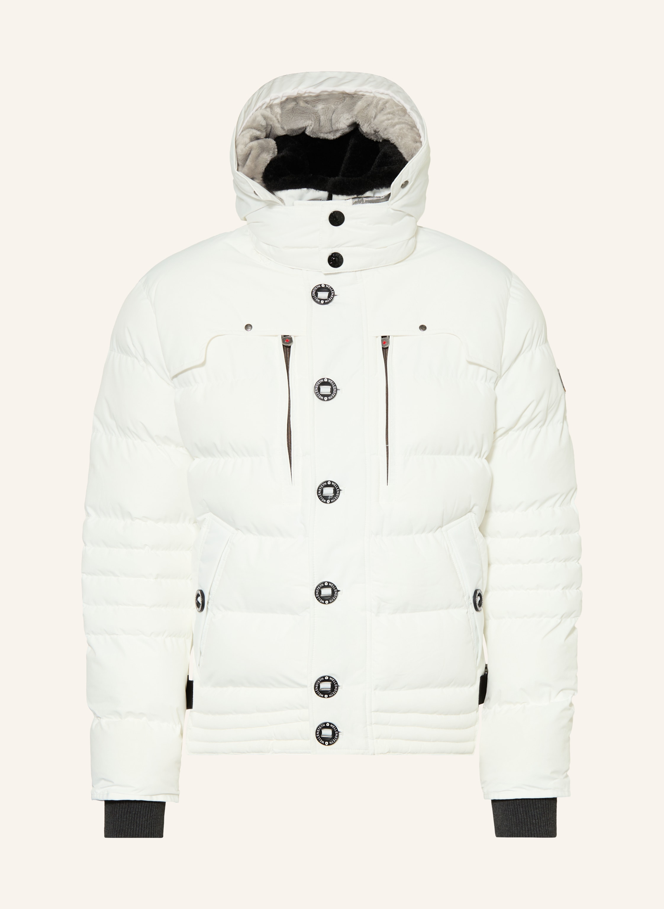 WELLENSTEYN Steppjacke STARSTREAM mit abnehmbarer Kapuze und Kunstfell