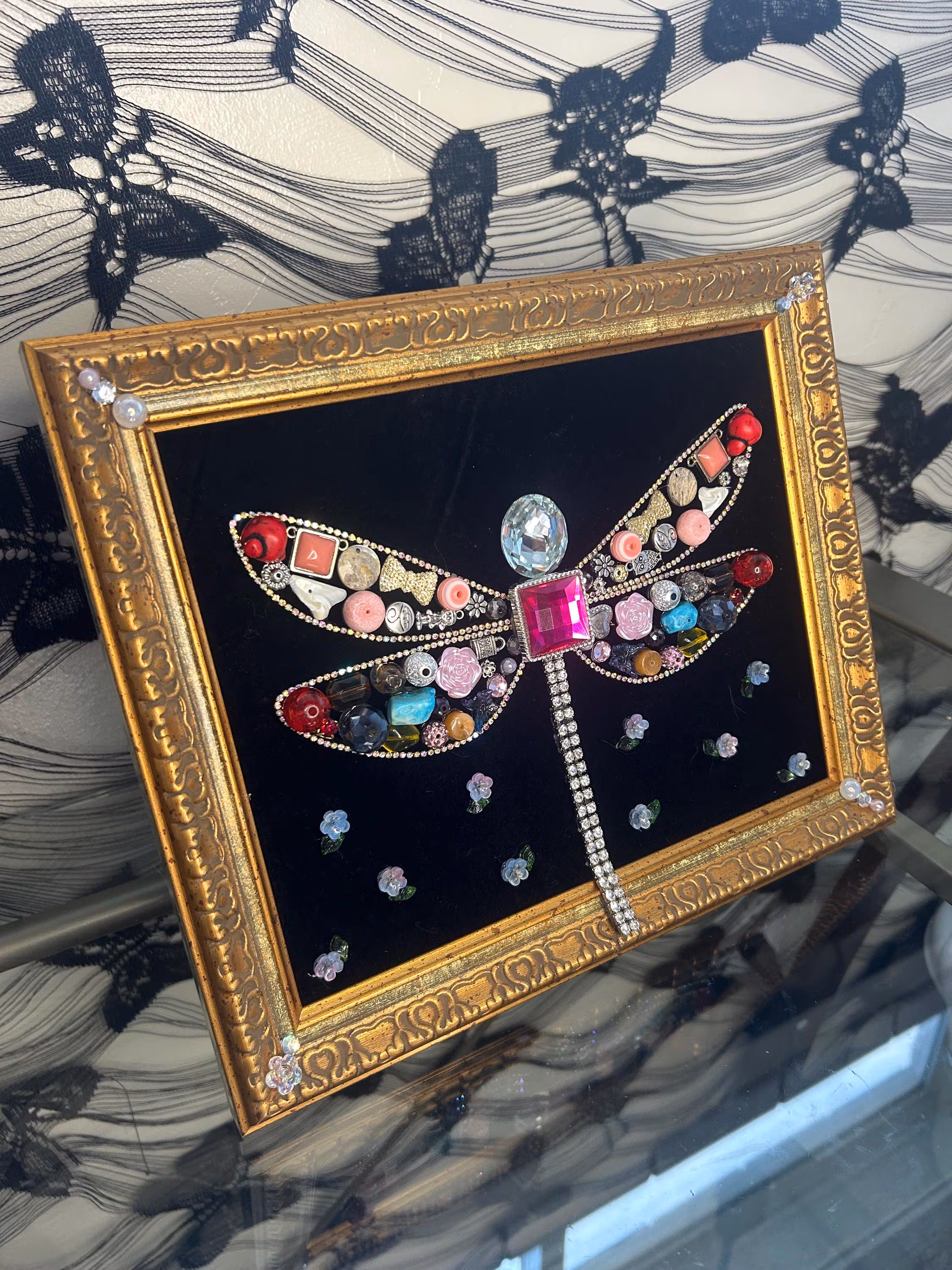 Pretty in Pink Dragonfly
