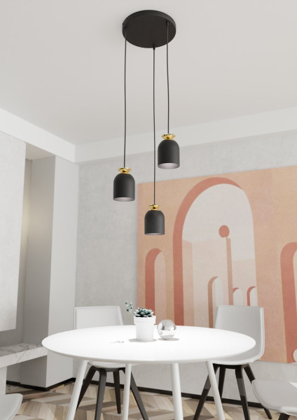 Lampa Wisząca Target 3 Prem Bl