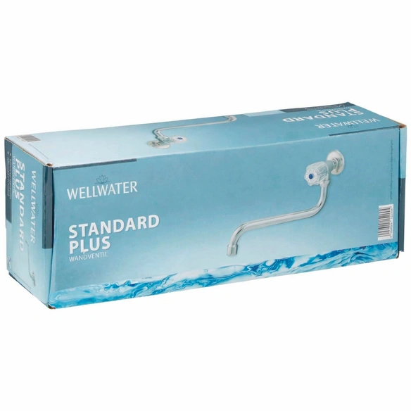 Wandschwenkventil »STANDARD PLUS«, Messing, glänzend, ½