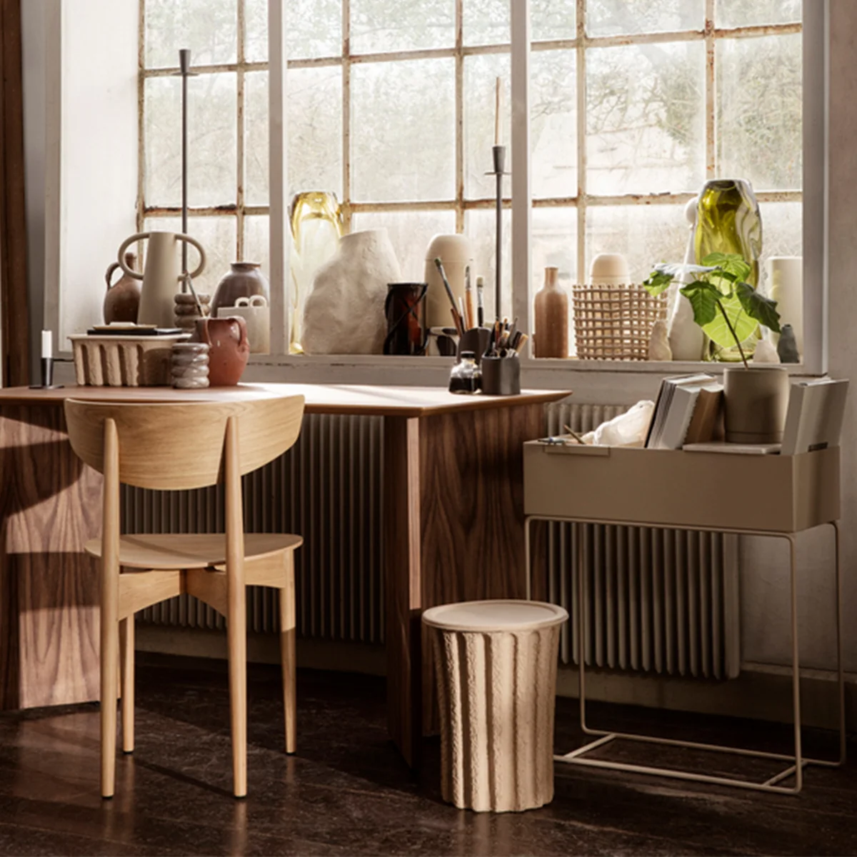 Ferm Living - Herman Stuhl (Holzgestell)