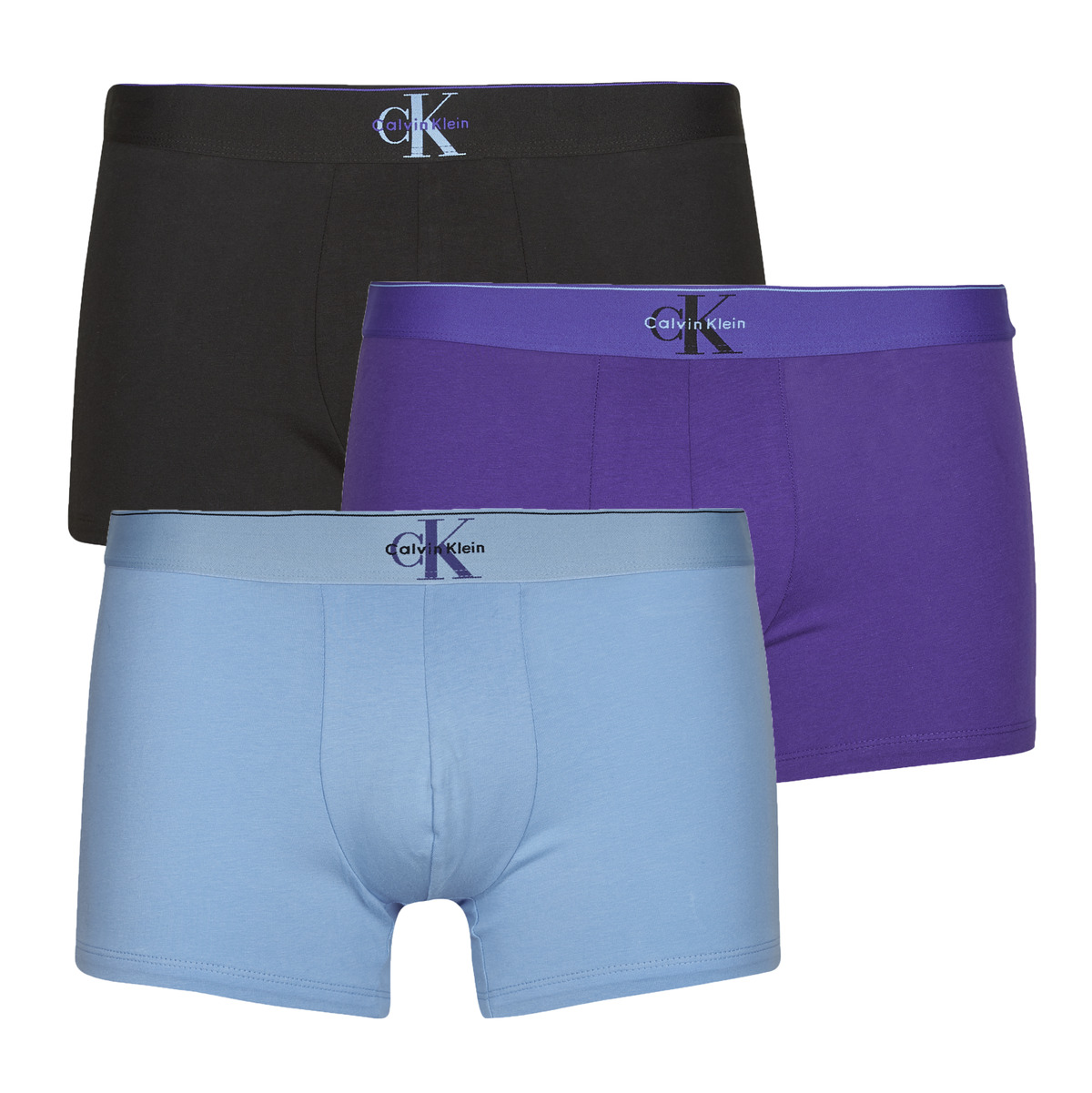 Calvin Klein Jeans - TRUNK X3 - Black / Violet / Blue