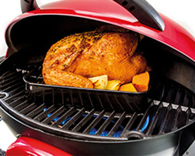 Ziggy Classic Single Burner Portable Grill LPG BBQ - Gunmetal Grey
