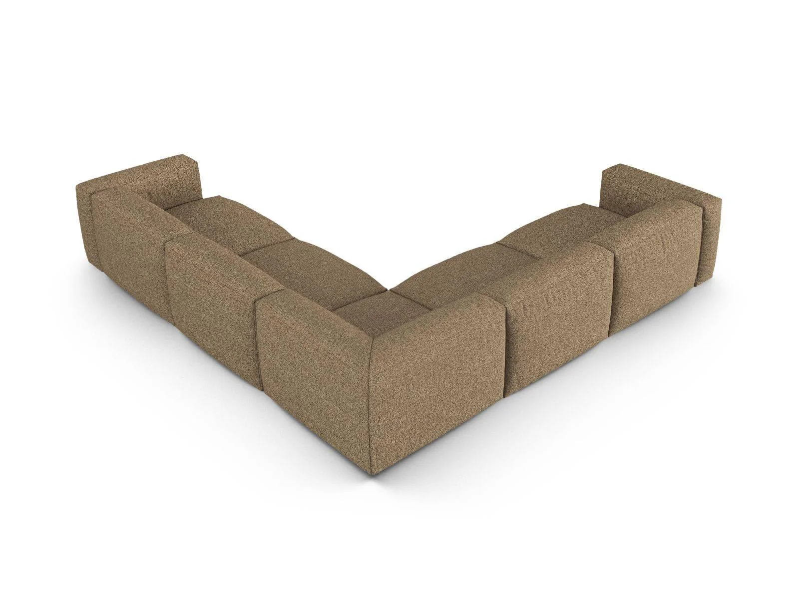 Modulaire hoekbank Martina bouclé