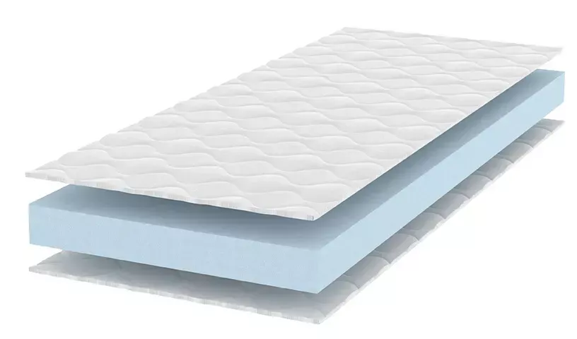 Miękki materac piankowy 90x200 antyalergiczny, dwustronny 10 cm H2 MILANO
