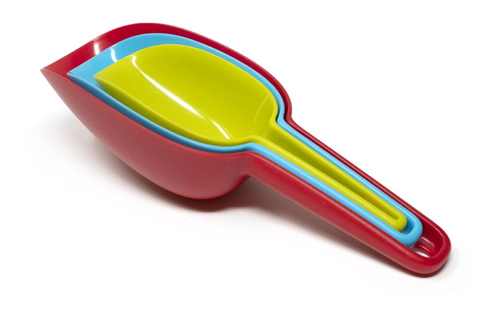 MASTER Chef Silicone Scoop Set, 3-pc