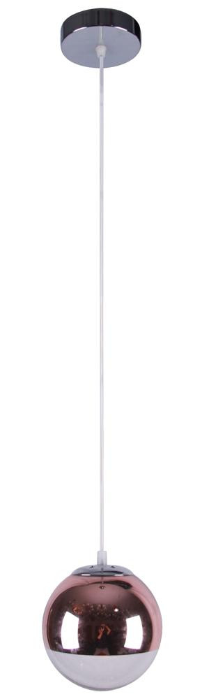 Lampa wisząca różowe złoto GAZE 1xE27x60W wym: 122x20x20 cm Candellux