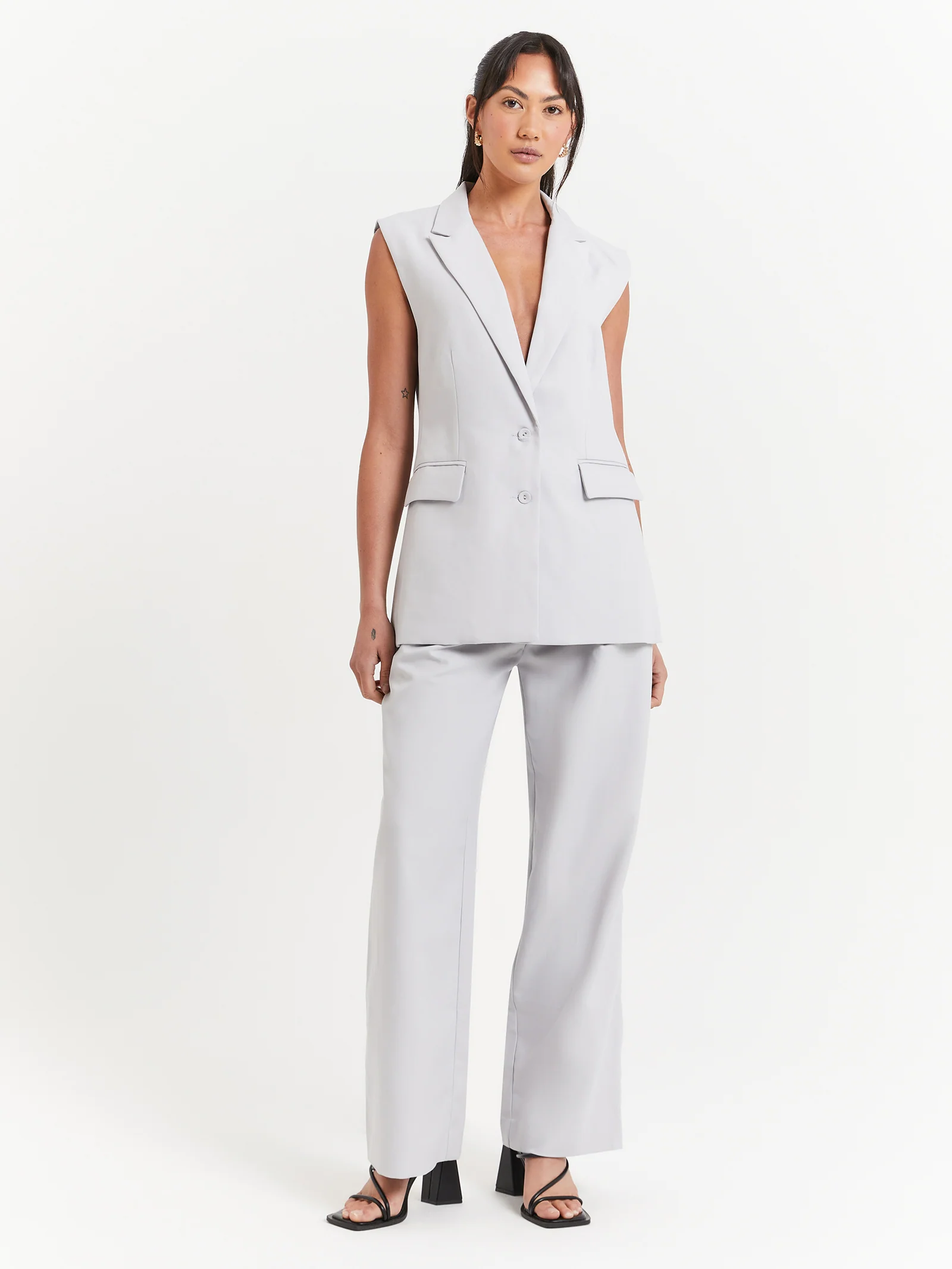 Daniela Low Rise Wide Leg Pants