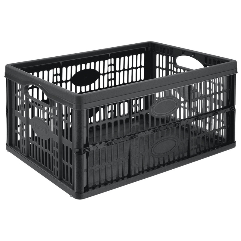 Box de rangement pliant noir 32 L