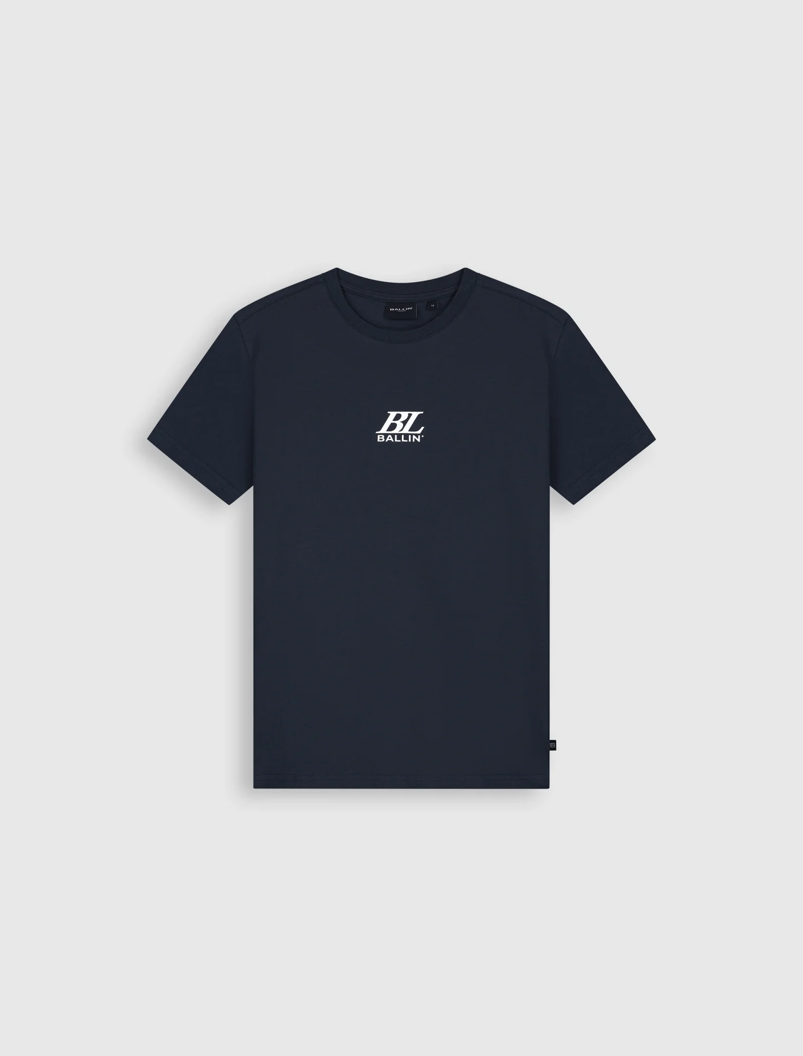 Junior Stacked Logo T-shirt | Navy