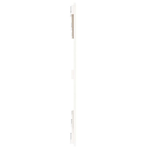 NNEVL Wall Headboard White 159.5x3x90 cm Solid Wood Pine