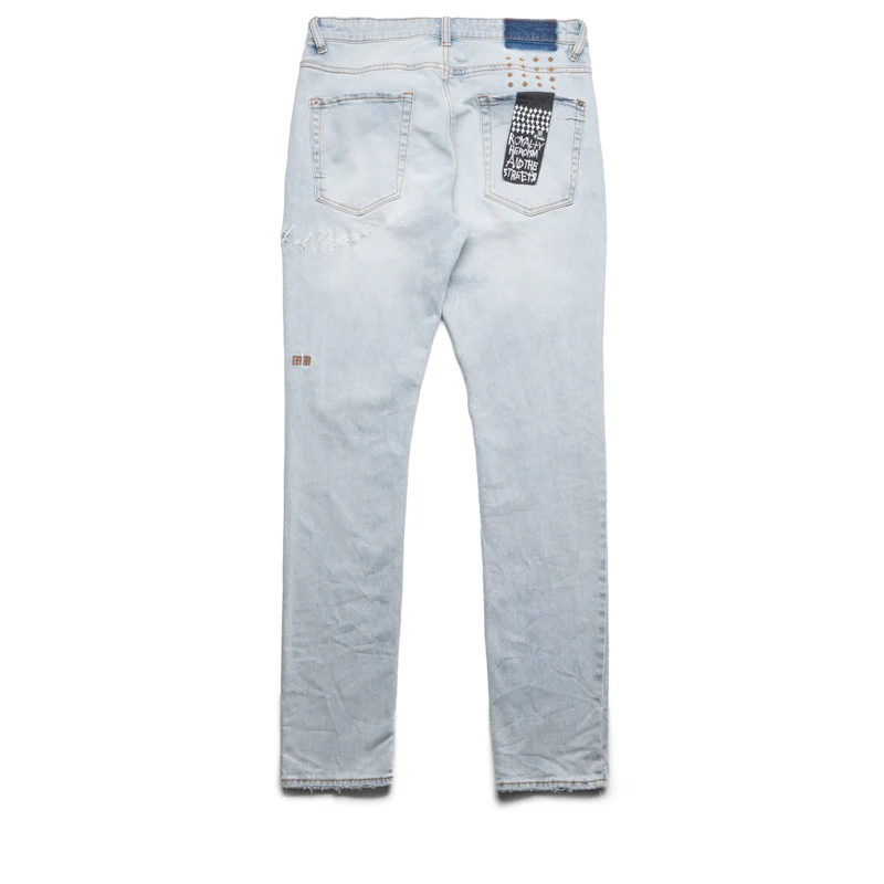 Ksubi Van Winkle Arch Denim Pant - Frost Blue