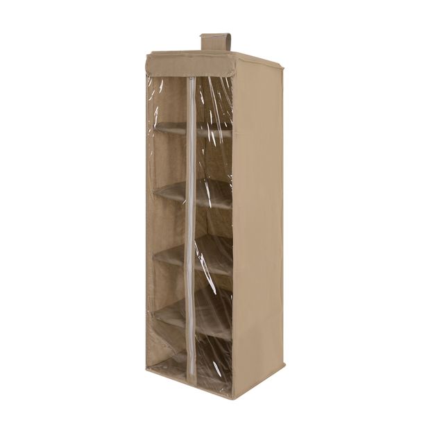 ORGANIZADOR PARA ARMÁRIO COM ZÍPER COTTON BAG