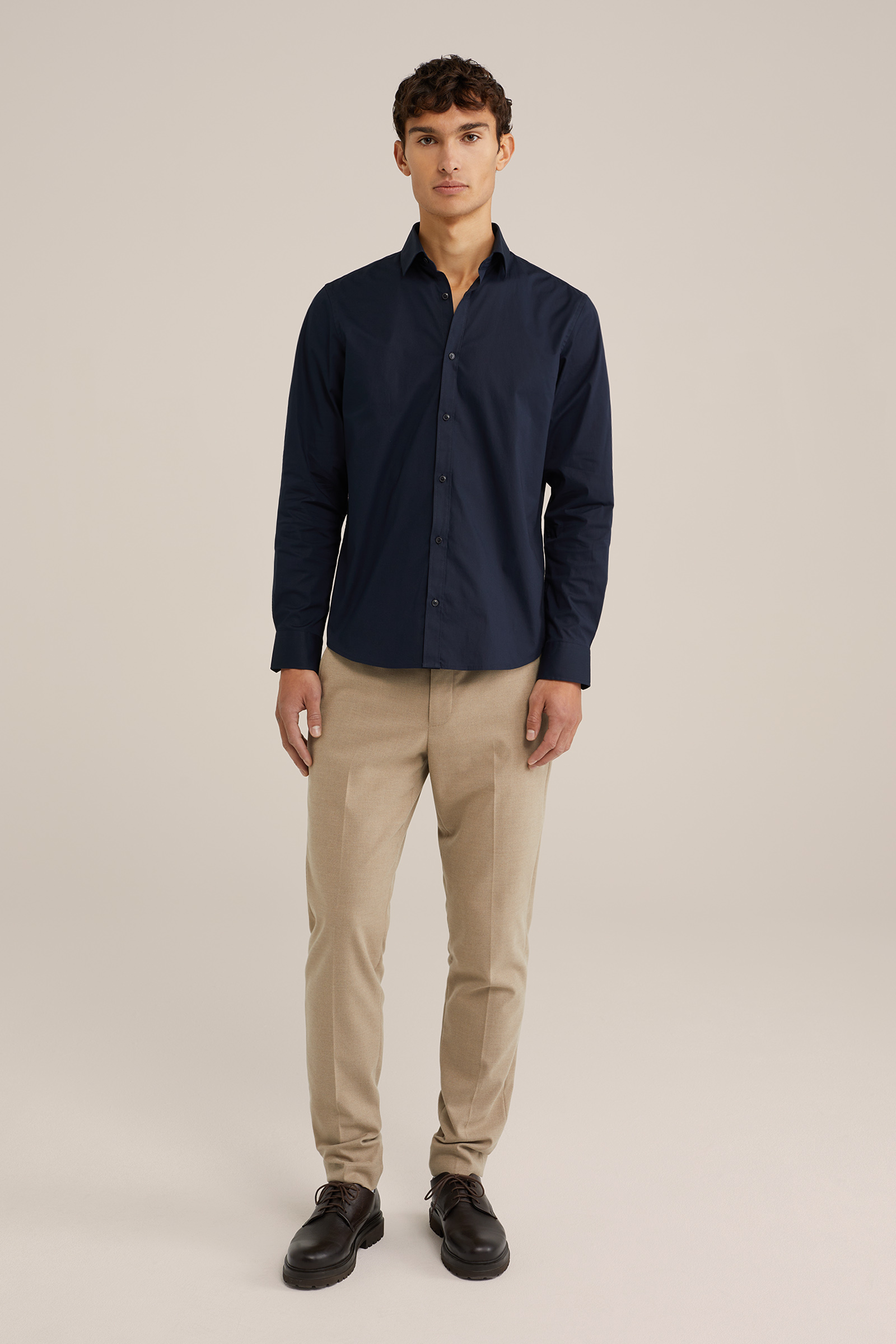 Heren anti-odour overhemd met stretch