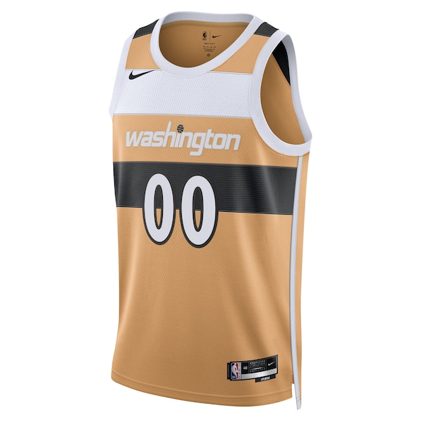 Washington Wizards Nike Unisex 2025/26 City Edition Swingman Custom Jersey - Gold