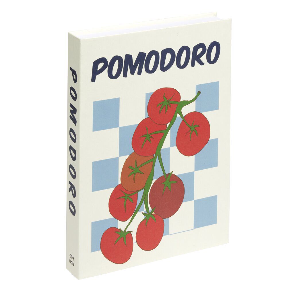 BoÎte livre en carton motif cuisine 22x16xép3cm (2 modèles)