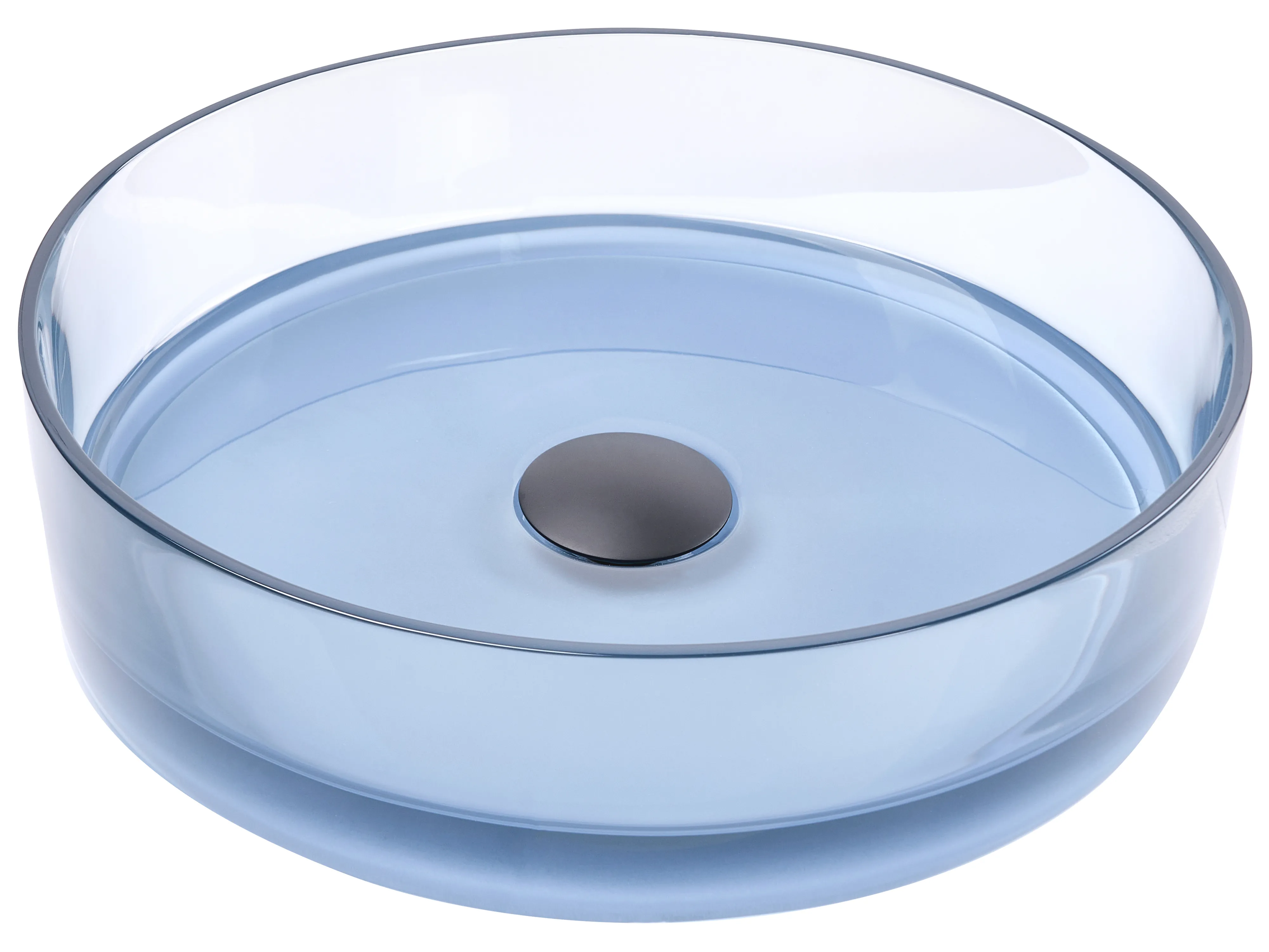 Countertop Basin TOLOSA ? 360 mm Solid Surface Light Blue