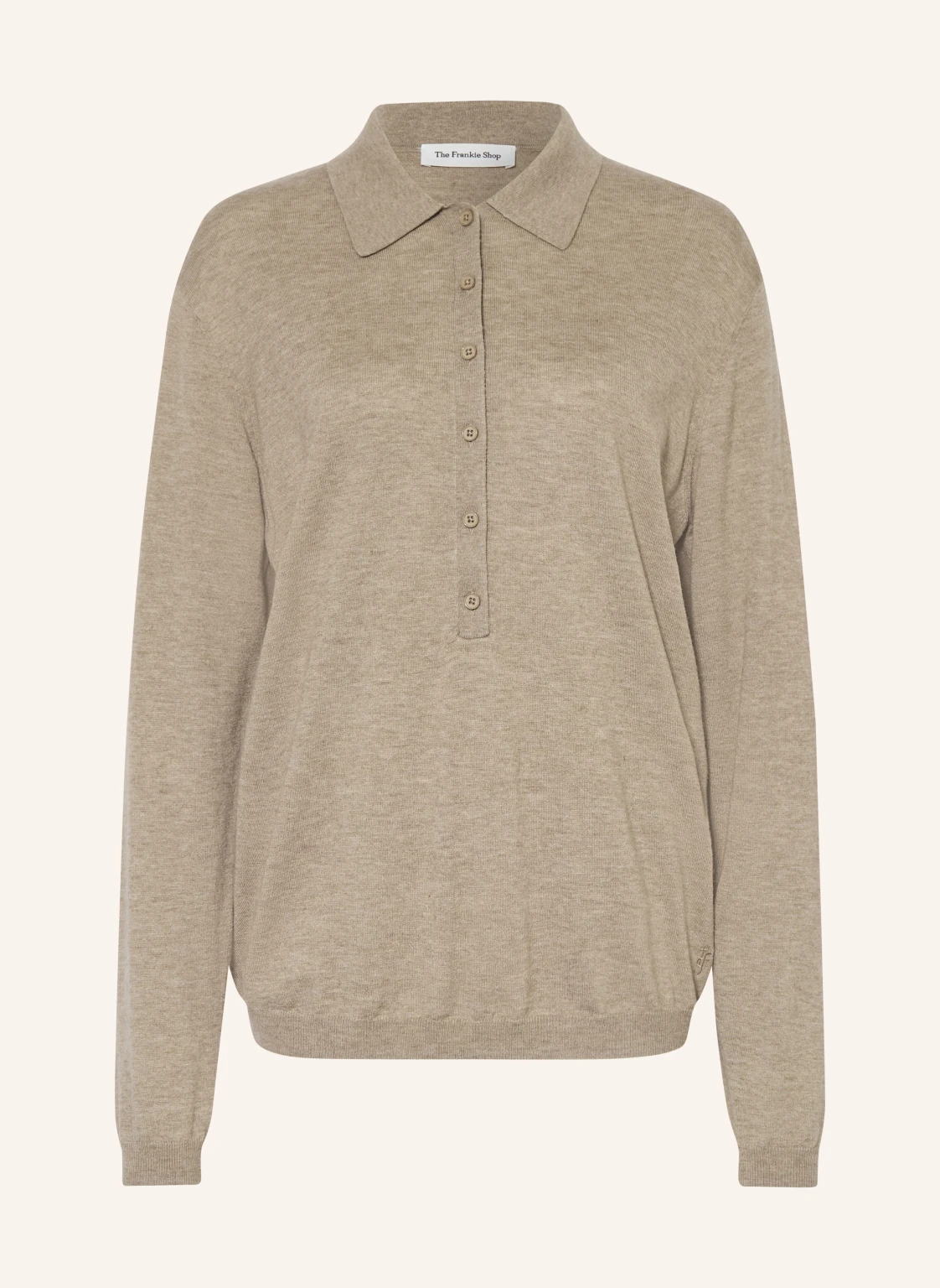 The Frankie Shop Strick-Poloshirt TALA