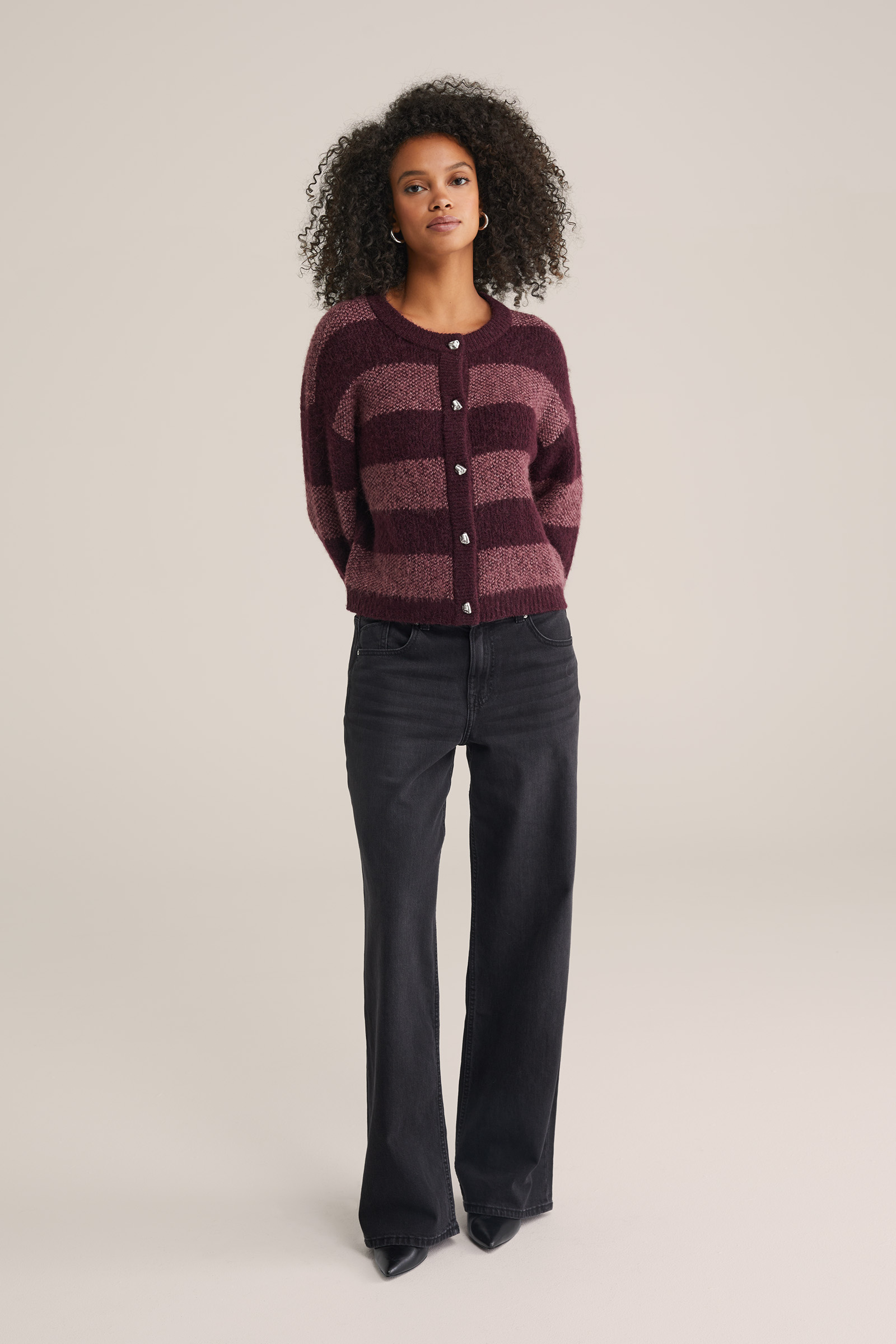 Dames vest van wolmix