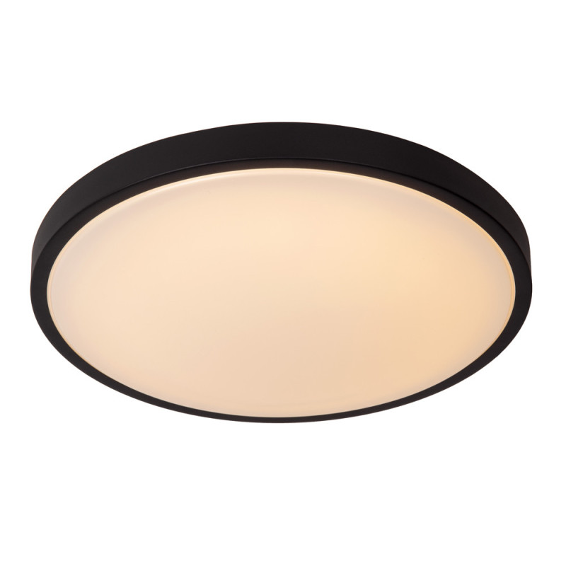 Plafonnier Dasher noir IP44 1550 lm 24 W LUCIDE