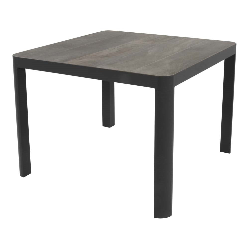 Lesli Living tuintafel Castilla - antraciet - 100x100x74cm