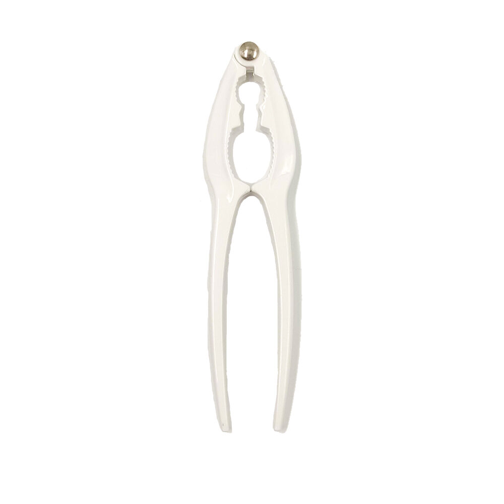 Casse noix acier blanc L.15cm