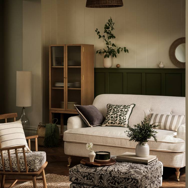 Habitat x Morris & Co. Canterbury Oak Armchair