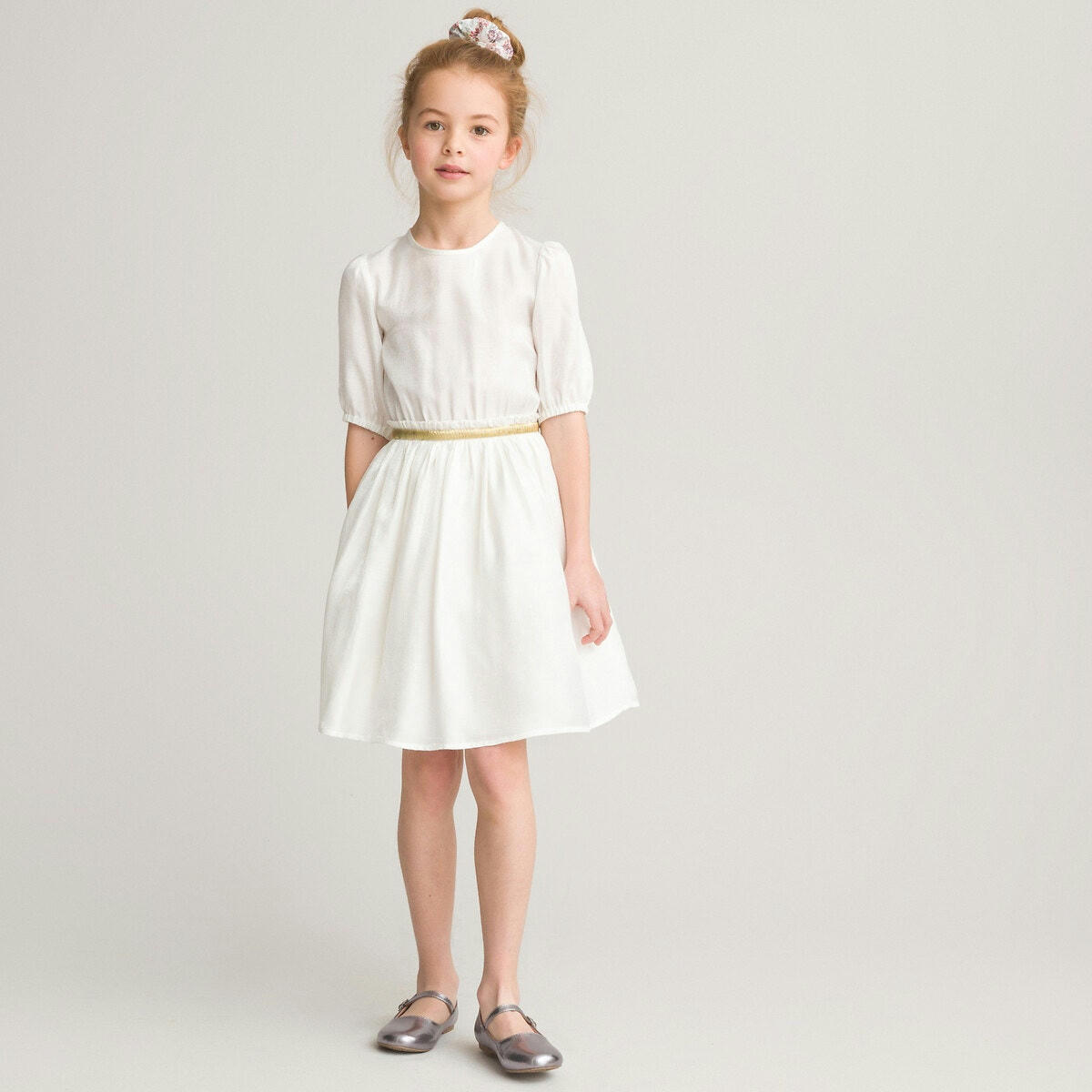 Robe manches courtes de cérémonie