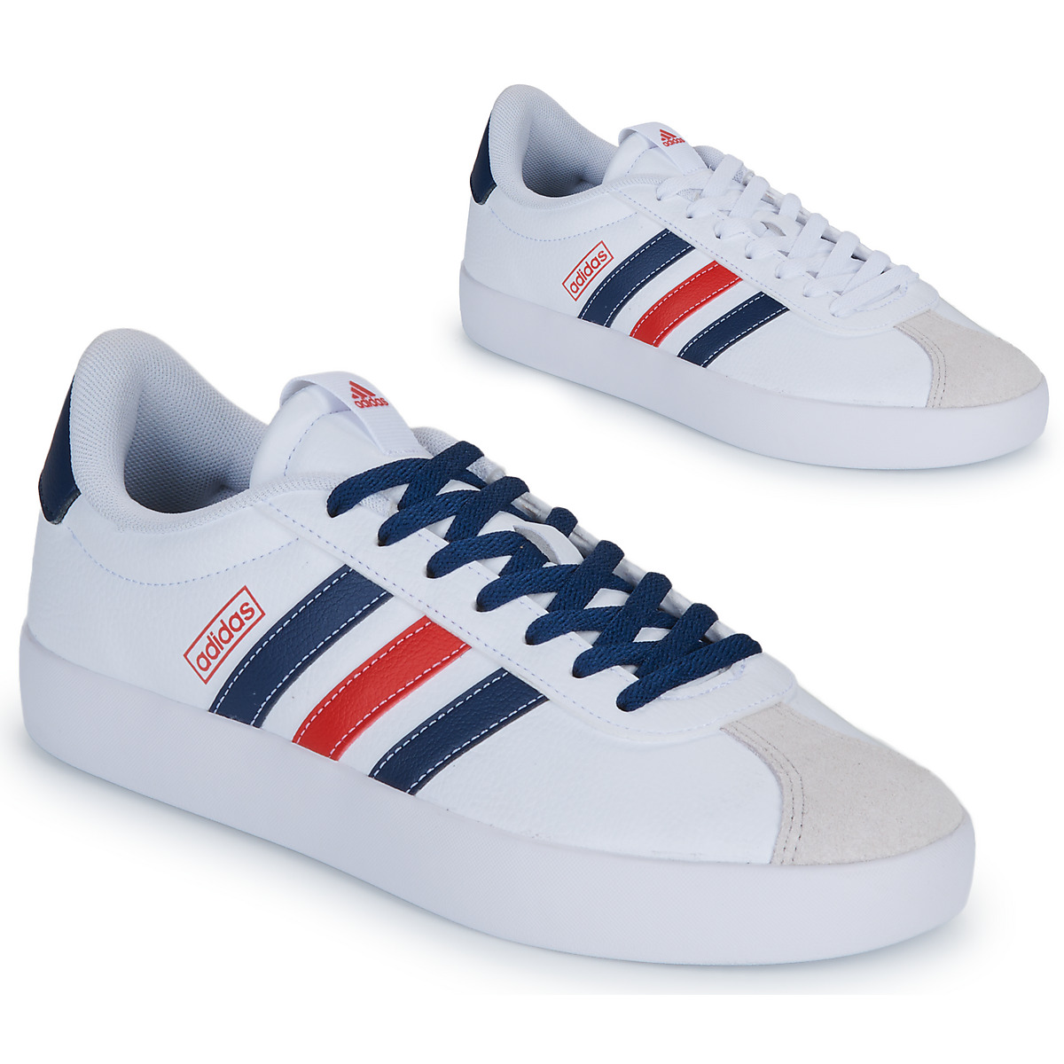 adidas - VL COURT 3.0 - White / Marine / Red