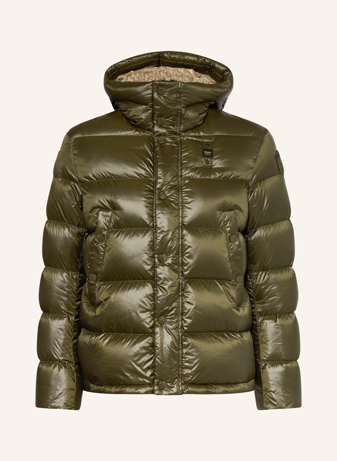Blauer Daunenjacke CLIPPER
