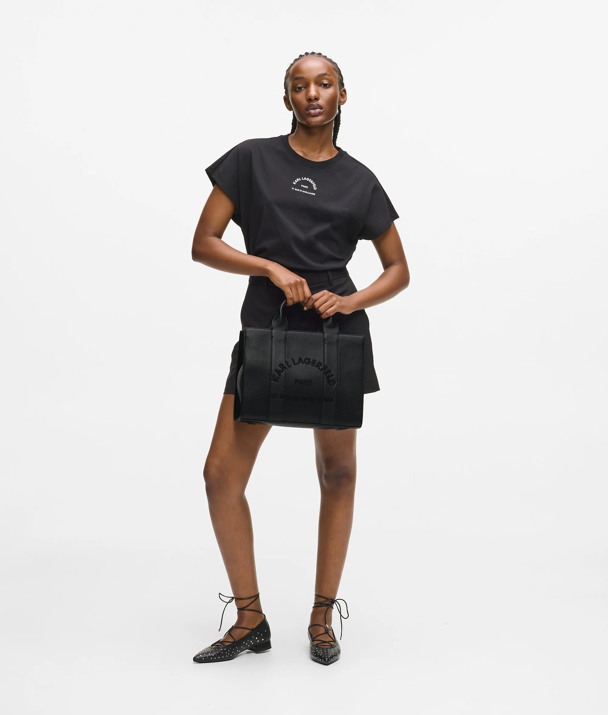 Tote bag de taille moyenne Rue St-Guillaume