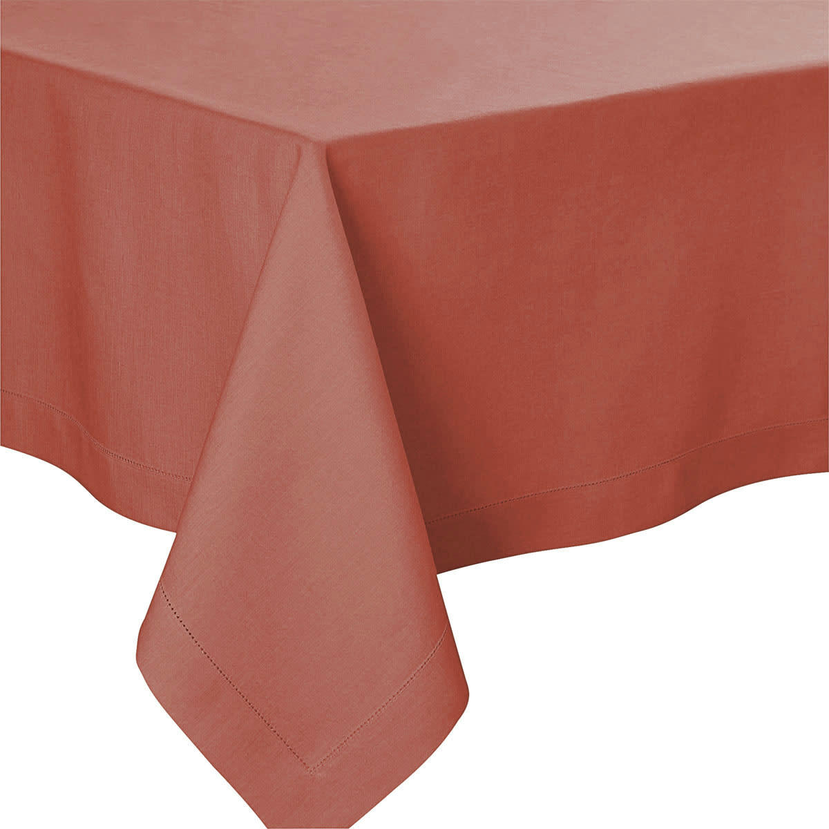 FLORENCE - Nappe en lin rouge 170x320