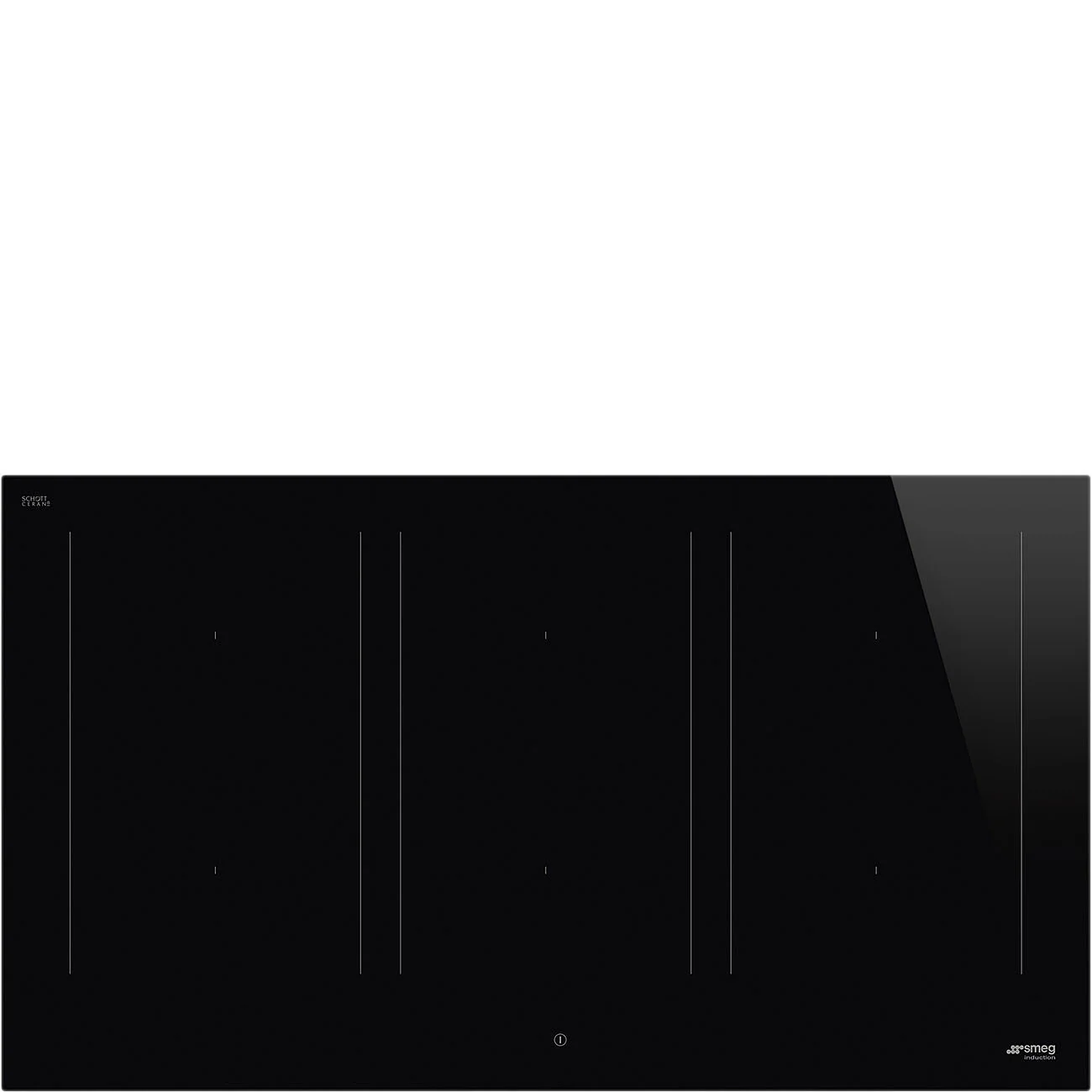 90cm Eclipse Induction Auto-Vent 2.0 Hob Black