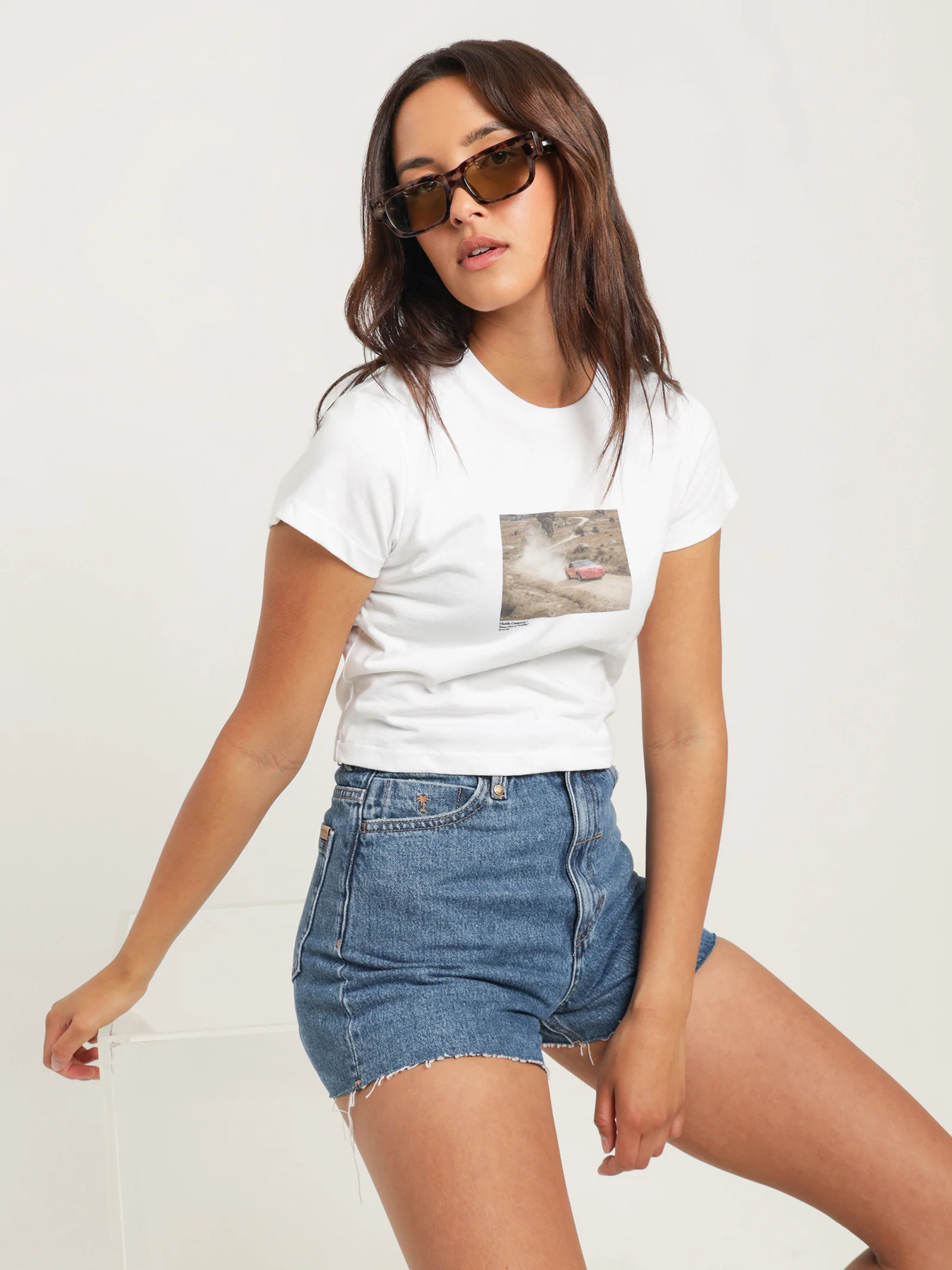 Red Corvette Mini T-Shirt