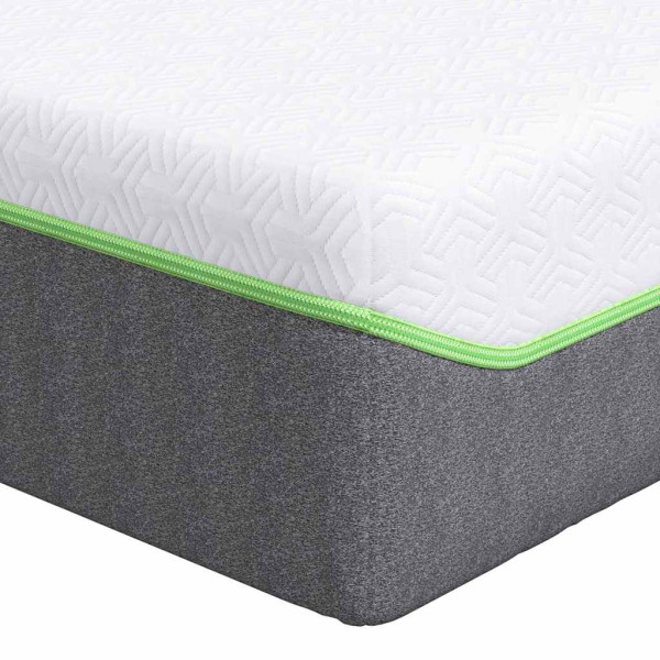 Materac Sprężynowy Do Sypialni Pokoju Biały i szary 80 x 200 cm