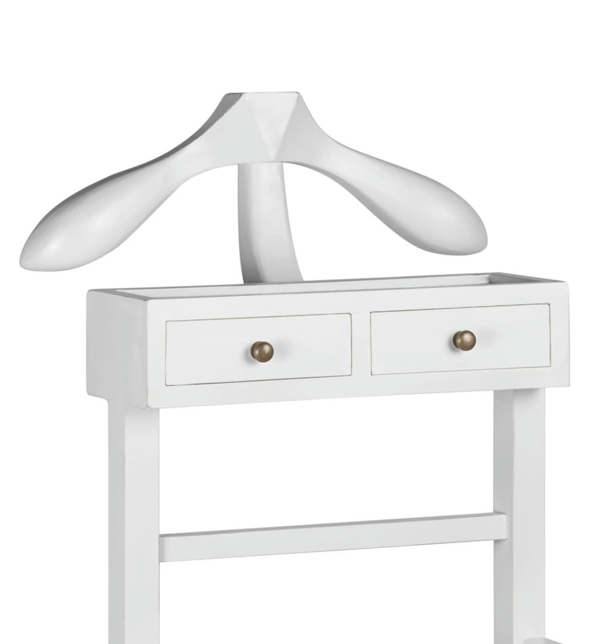 EVEREST - Valet de chambre en bois blanc