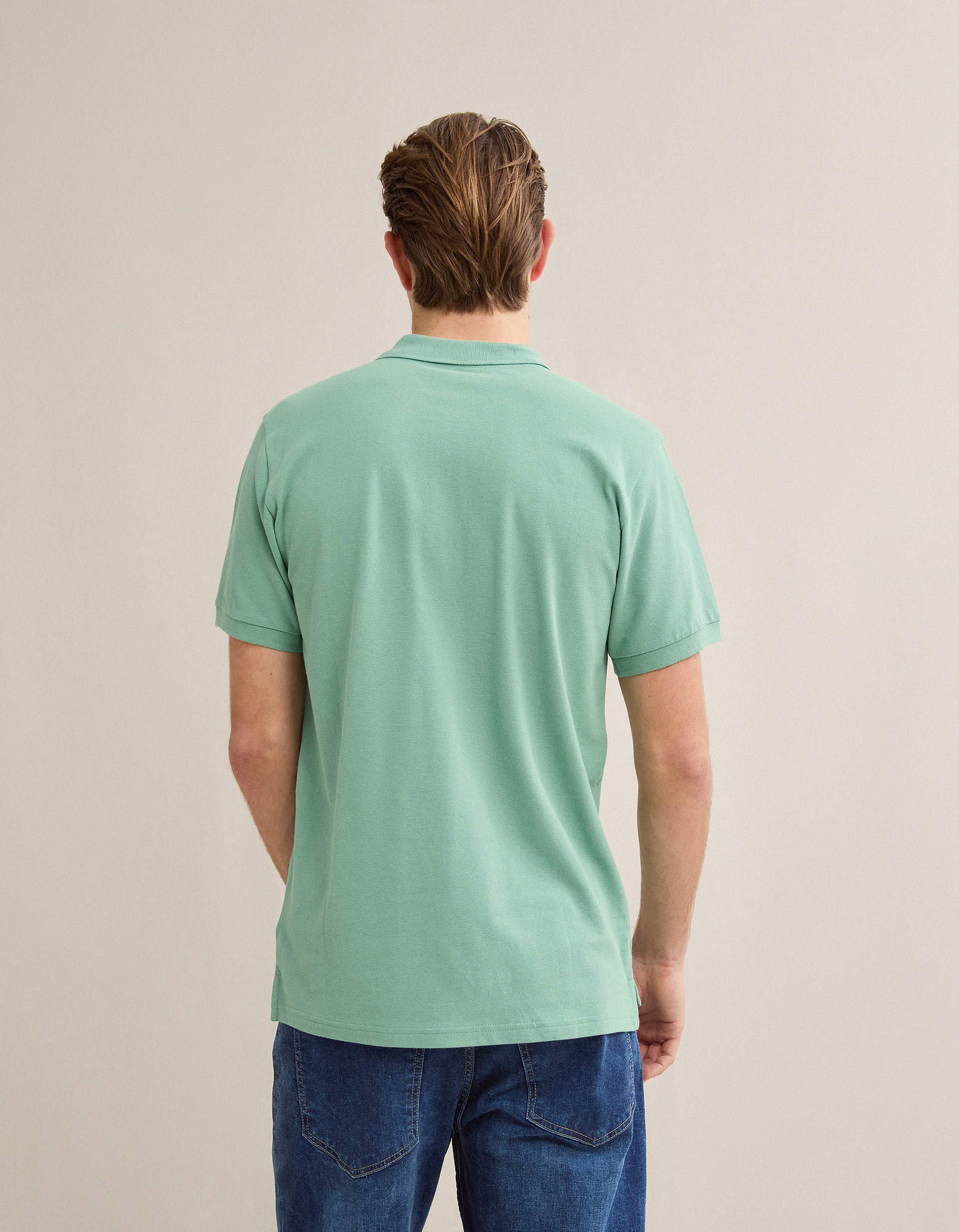 Polo Piquet, Homem, Verde