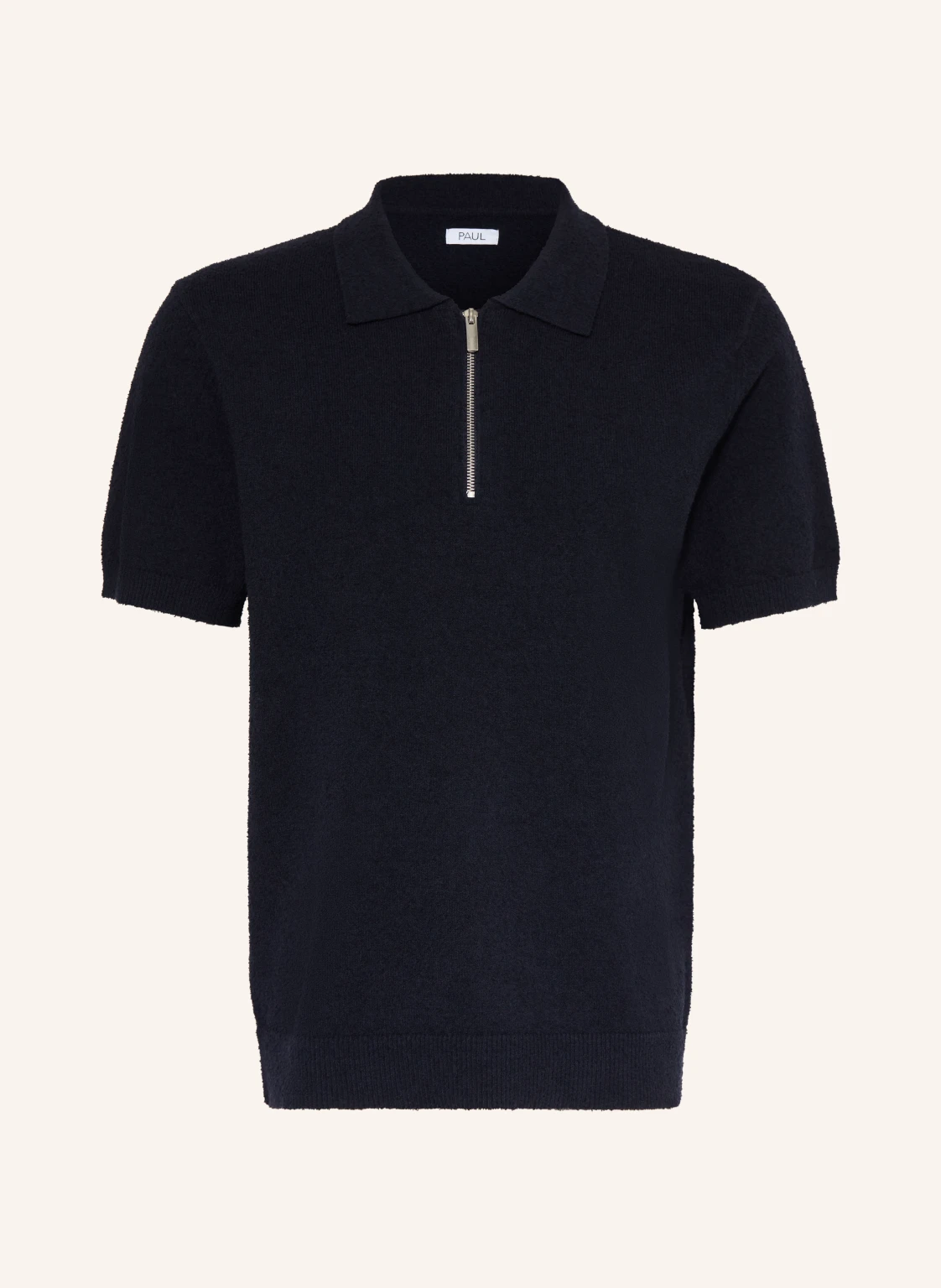 PAUL Strick-Poloshirt aus Bouclé