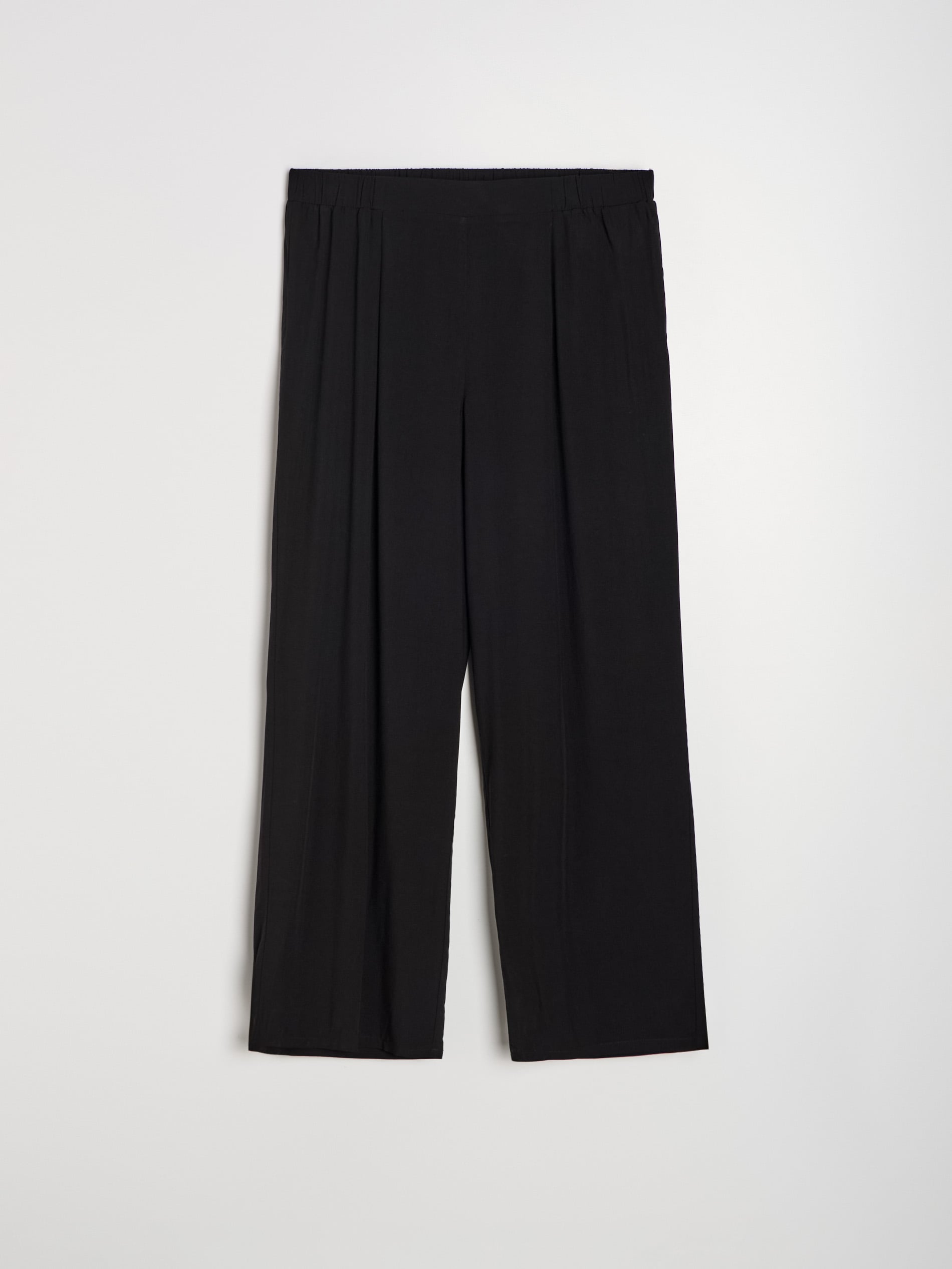 Wiskozowe spodnie palazzo Plus Size
