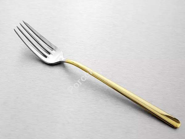 Komplet sztućców 24 cz. na 6 osób Hisar - Bahama Gold (4.0/3.0mm) złocone