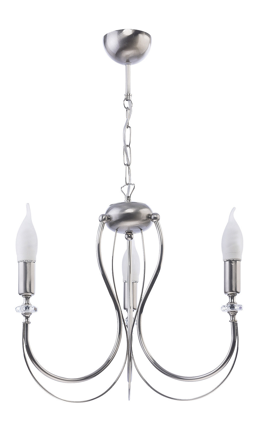 Lampa sufitowa MELANIsrebrna 3xE14x11W IP20 Jupiter
