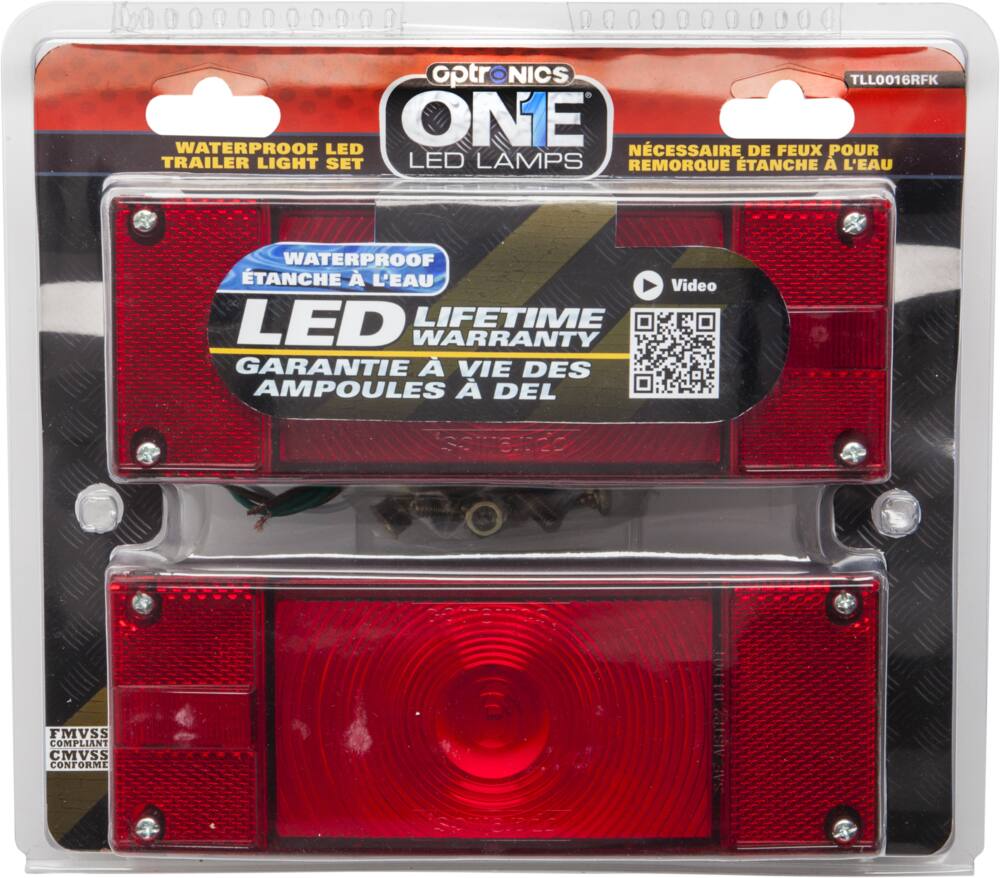 Optronics One LED Lamps Waterproof LED Trailer Light Kit
