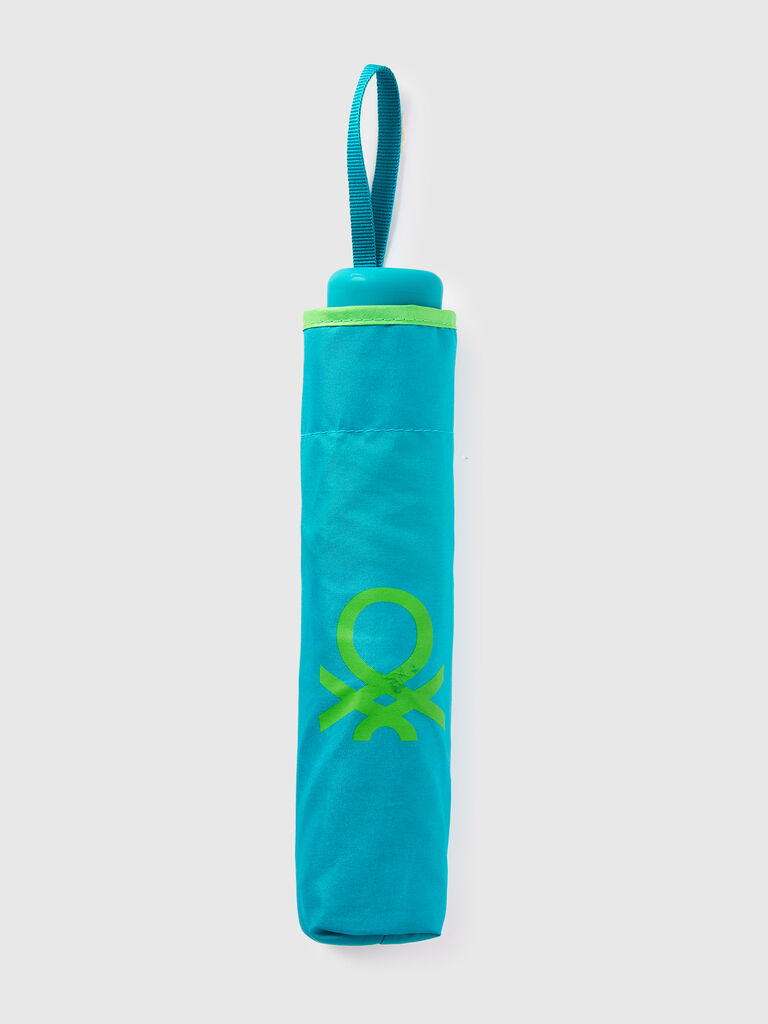 Turquoise umbrella