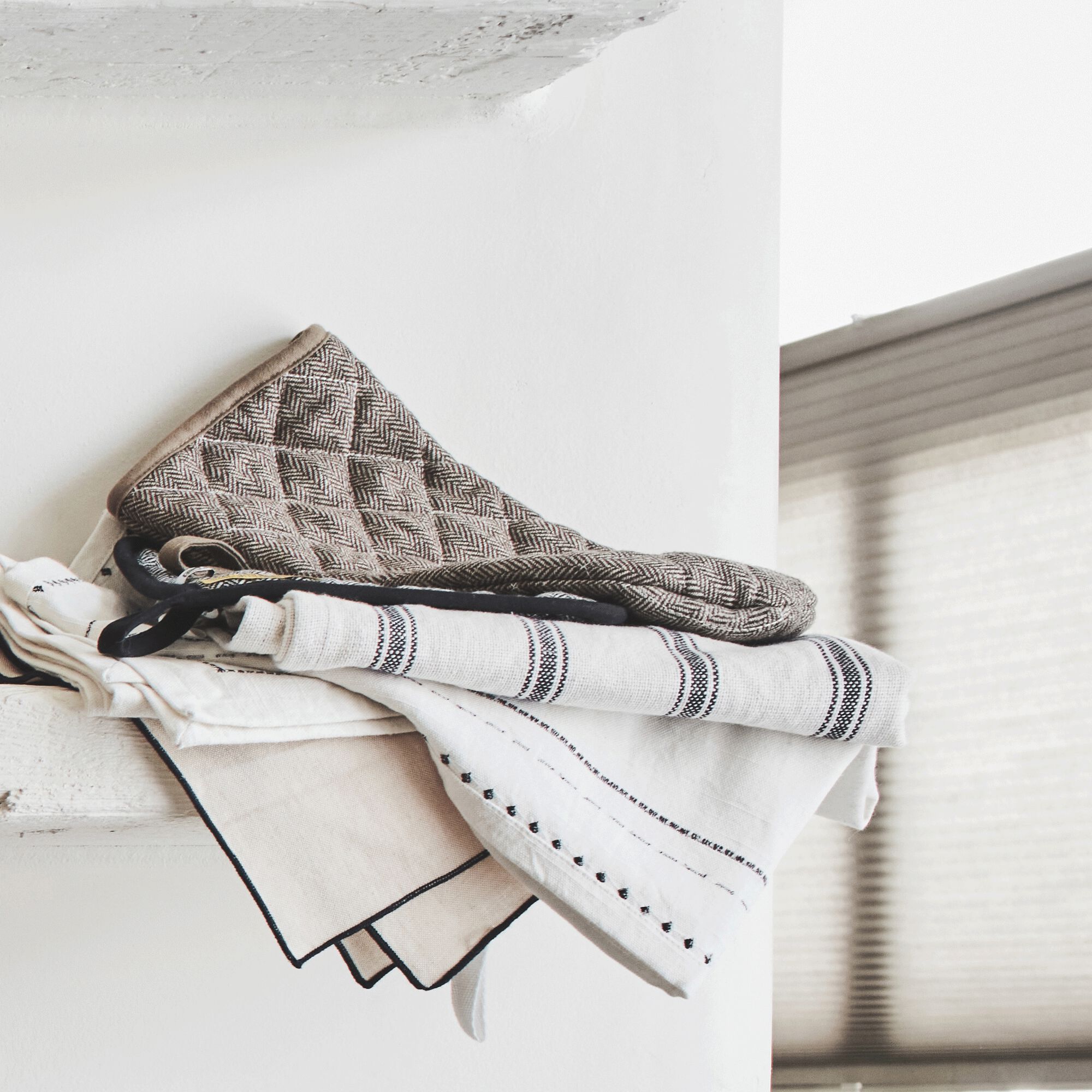 Manoufle - Lot de manique et gant - taupe