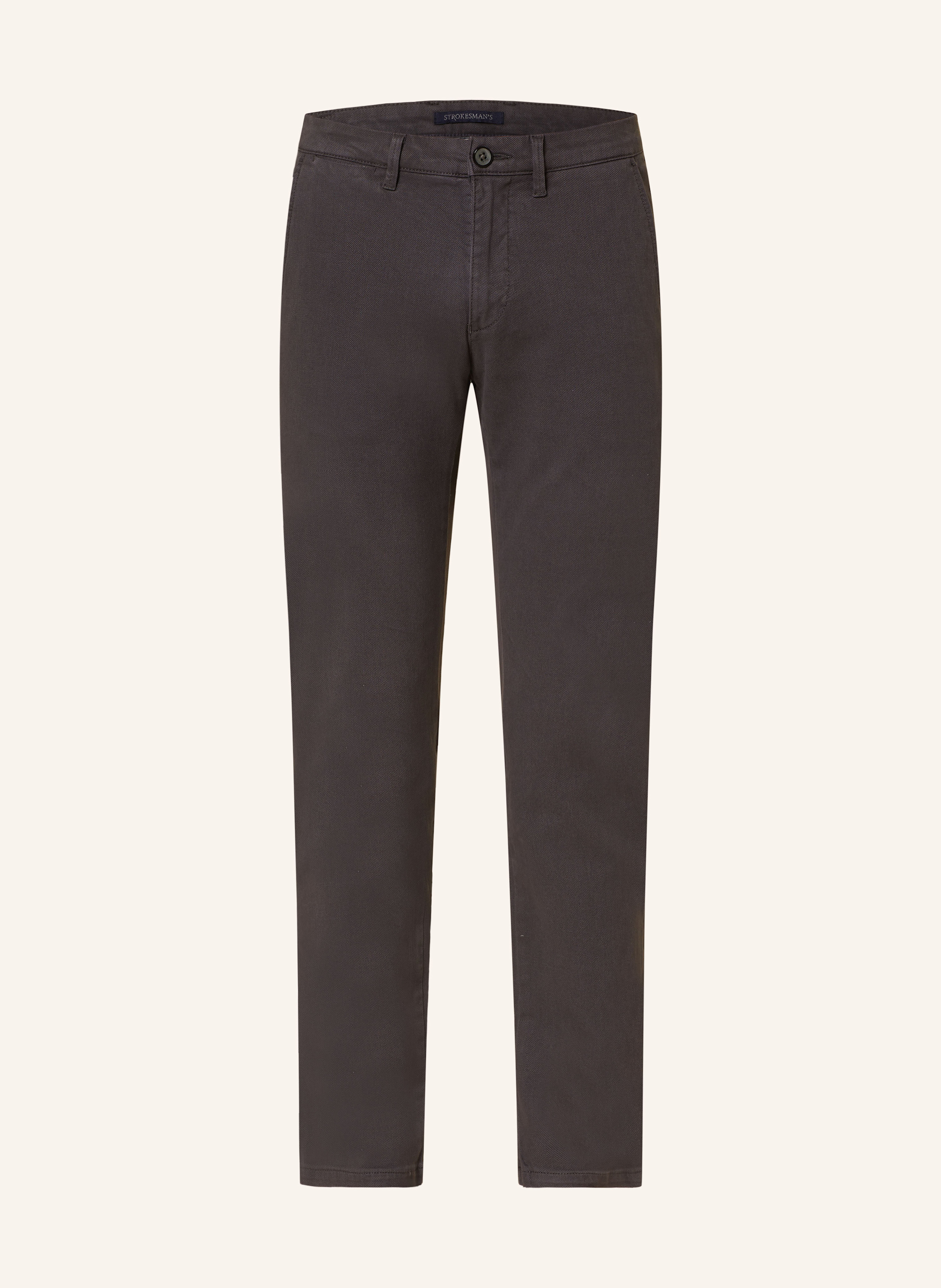 STROKESMAN'S Piqué-Chino Slim Fit