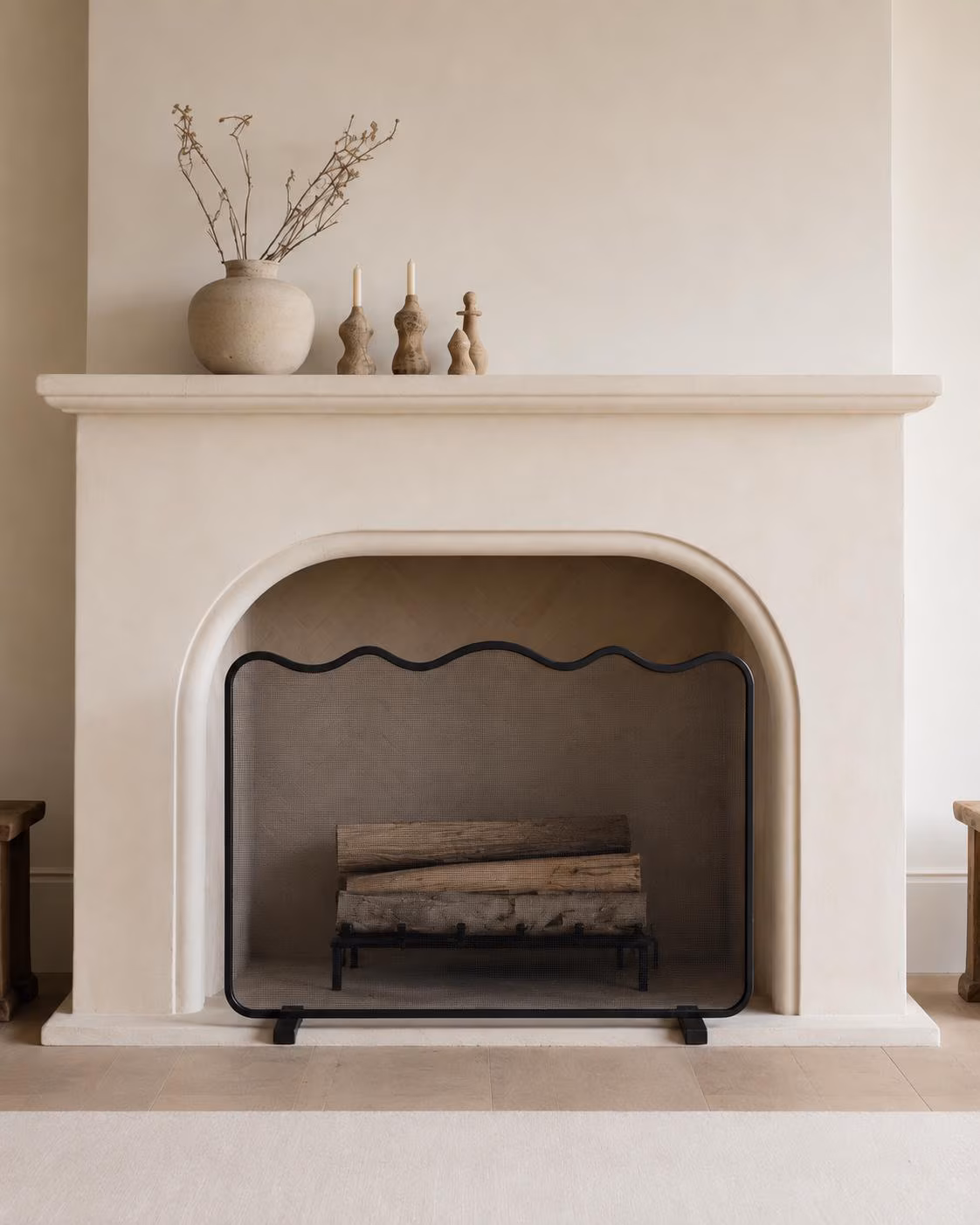 FIREPLACE SCREEN COVER