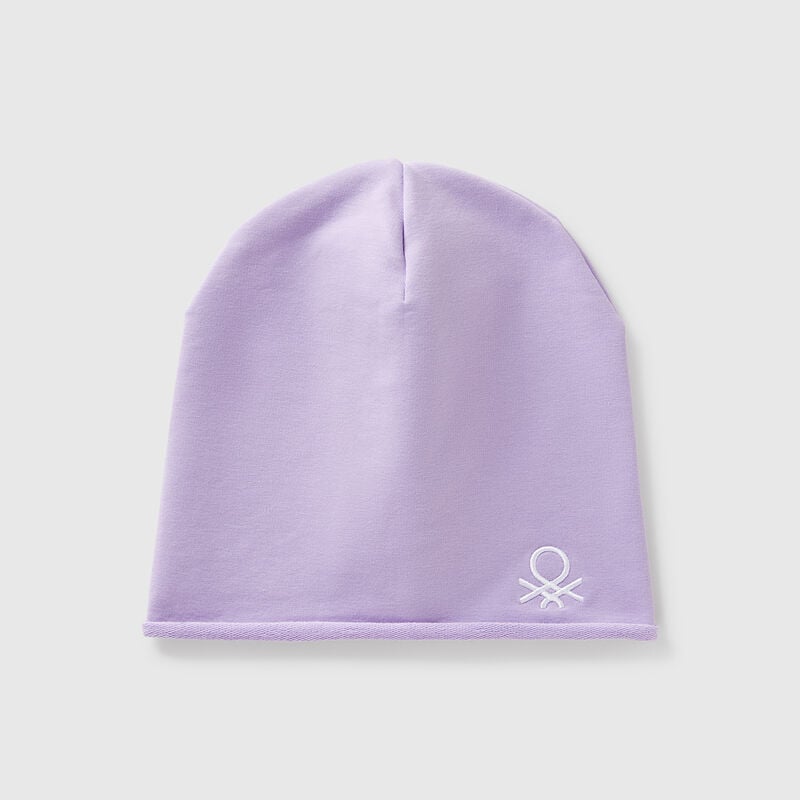 Cap in stretch cotton